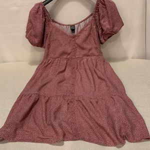 Wild Fable Indianred Polkadot Dress Size S